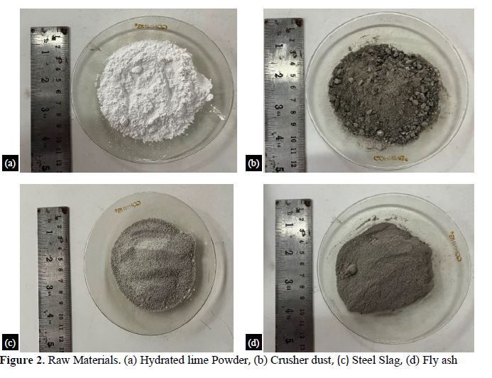 Enhancing Strength and Durability: A Study of Mortar Blocks with Steel Slag Incorporation and the Development of Steel Slag Lime and Cement Blocks 3 figures