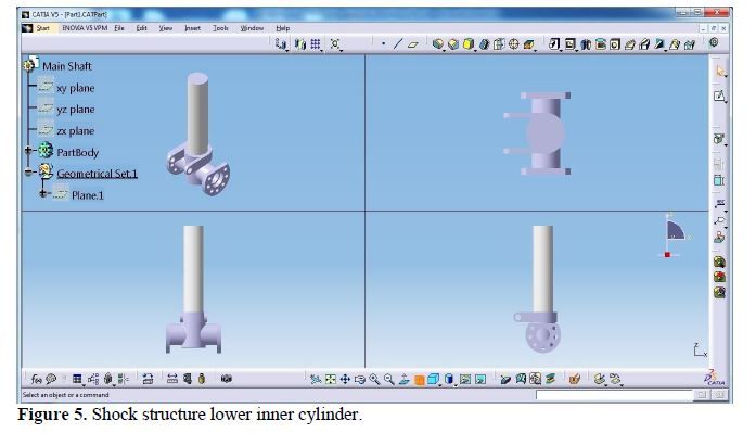 Conceptual Design and Static Model Analysis of Landing Gear 6 figures