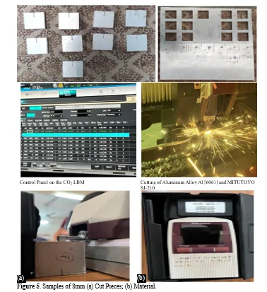AN EXPERIMENTAL INVESTIGATION ON SURFACE ROUGHNESS OF LASER BEAM MACHINING OF ALUMINIUM ALLOY 6 figures