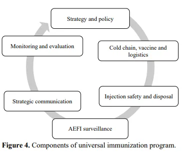 Universal Immunization Program in India 5 figures