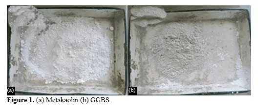 Physical and Mechanical Properties of GGBS Based Geopolymer Concrete with the Inclusion of Metakaolin 2 figures