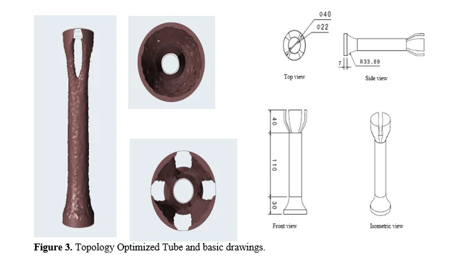 Stress based topology optimization of axial tubes under impact to improve energy absorption 4 figures