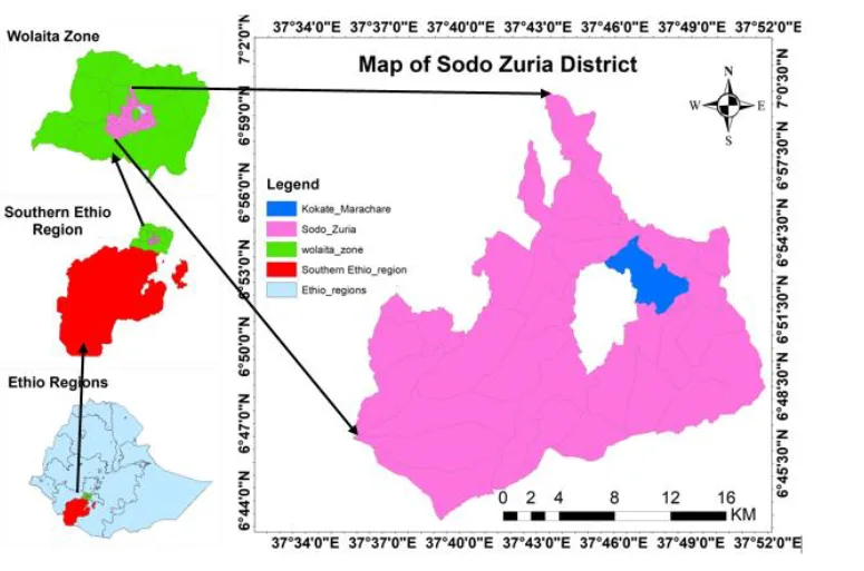 NPSB Fertilizer Effect on Yield of Wheat (Triticum aestivum L.) At Wolaita Zone Sodo Zuria Woreda, South Ethiopia 2 figures
