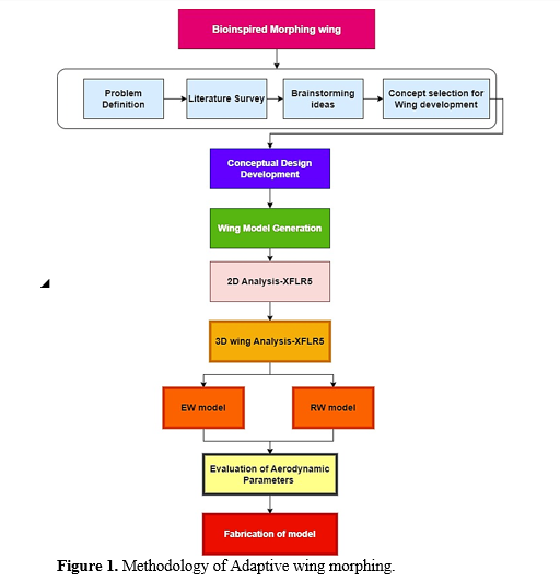 Aerodynamic Analysis of Bio-inspired Wing with Adaptive Aspect Ratio 2 figures