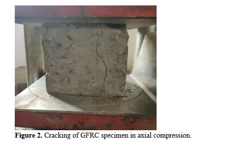 Experimental and Statical Analysis of Glass Fibre Reinforced Concrete 3 figures