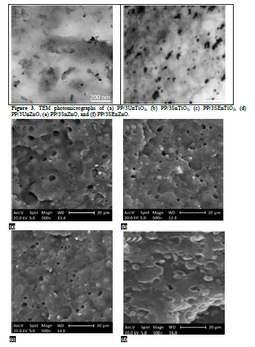 Evaluation of Modified Nanoparticles' Effects on Polypropylene Composites 7 figures