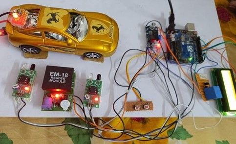 Wireless EV Charging Station 6 figures