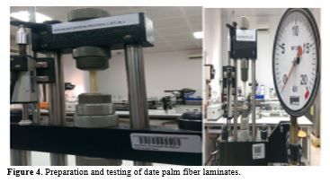 Experimental Investigation of Date palm Leaf Fiber reinforced with polymer matrix composite. 6 figures