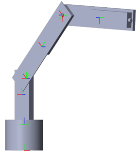 Sliding Mode Control of SolidWorks Designed Robotic Manipulator Co-simulated in MATLAB 2 figures
