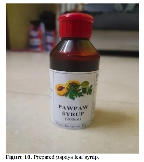 Hydro-alcoholic Extract of Herbal Formulation and Evaluation of Papaya leaf And Orange Peel for treatment of Dengue Fever 11 figures