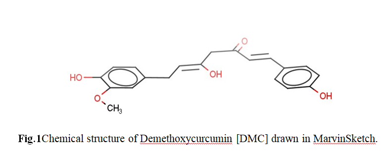 In Silico Assessment of Demethoxycurcumin: Molecular Docking and Computational Insights into its various therapeutic Potential 2 figures