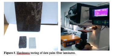 Experimental Investigation of Date palm Leaf Fiber reinforced with polymer matrix composite. 7 figures