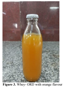 Development of Shelf-stable Oral Rehydration Drink with Whey and Red seaweed (Kappaphycus alvarezii) 4 figures