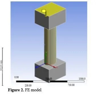 Effect of Compressive Strength of Core and Precast Concrete on the Behavior of Column Retrofitted by Precast Segment and FRP Wrapping - A Finite Element Study 3 figures