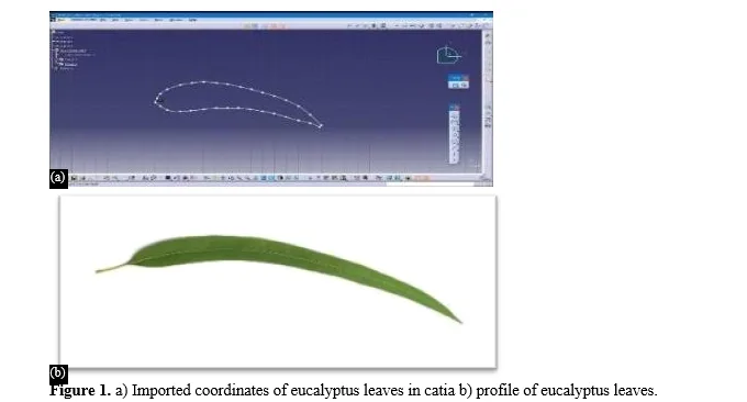 Biomimicry of Eucalyptus Leaf Design for Optimization and Fabrication of Airfoil 2 figures