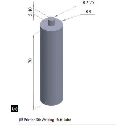 Prediction of temperatures and residual stresses during FSW of AA2024 and AA7075 with copper using HYPERWELD software 2 figures