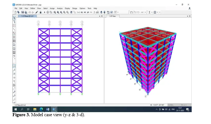 Comparative Analysis of using Rubber isolator and Friction isolator in G+8 Building by SAP 2000 4 figures