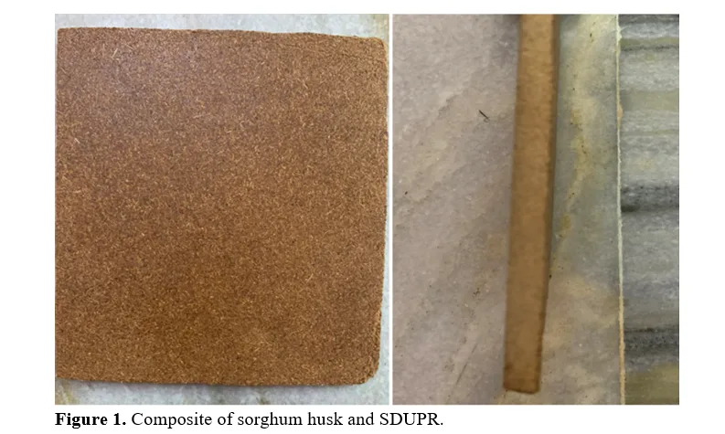 Enhancing Mechanical Properties of Fiber-Reinforced Composites Through Sorghum Husk and Unsaturated Polyester Resin. 2 figures