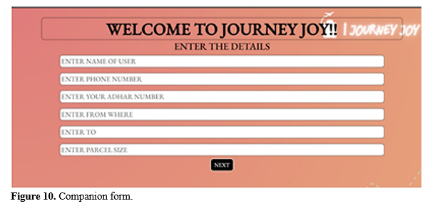 Parcel Delivery & Journey Companion Finder 11 figures