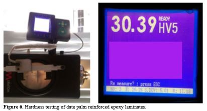 Experimental Investigation of Date palm Leaf Fiber reinforced with polymer matrix composite. 8 figures