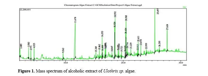 Detection of Active Compounds in Ulothrix sp. Algae 2 figures