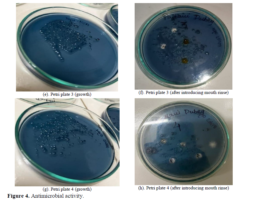 Development and Evaluation of Medicated Mouth Wash 8 figures