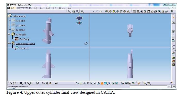 Conceptual Design and Static Model Analysis of Landing Gear 5 figures