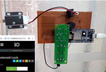 Smart Door Lock System Using IOT 2 figures