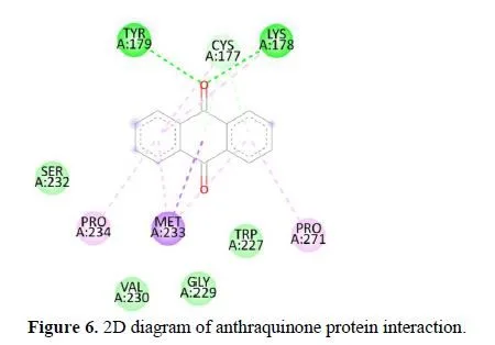 Anticancer Activity of Calotropis procera by Molecular Docking Analysis 7 figures