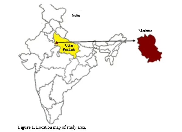 Polymer Composite Mapping: Analyzing Land Use/Land Cover Changes in Mathura District, Uttar Pradesh, India 2 figures