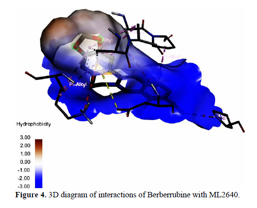 Molecular Docking Study: Targeting mycobacterium leprae ML2640 Protein Using Active Compounds from Coscinium fenestratum 4 figures