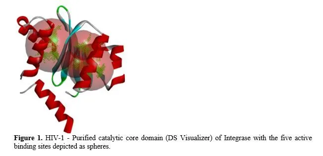 A Molecular Docking Study: Targetting HIV-1 Integrase Protein Against Selected Phytocompounds from Calophyllum Lanigerum 2 figures
